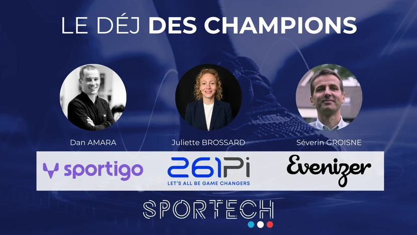 Evenizer, guest of Le Déj des Champions, La Sportech’s LinkedIn live